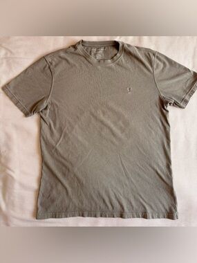 American Eagle Outfitters Men's Short Sleeve Tee in Olive Green